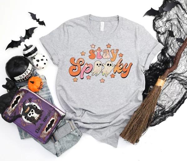 Stay Spooky T-shirt Spooky Vibe Shirt Halloween T-shirt Stay Spooky T-shirt Spooky Vibe Shirt Halloween T-shirt