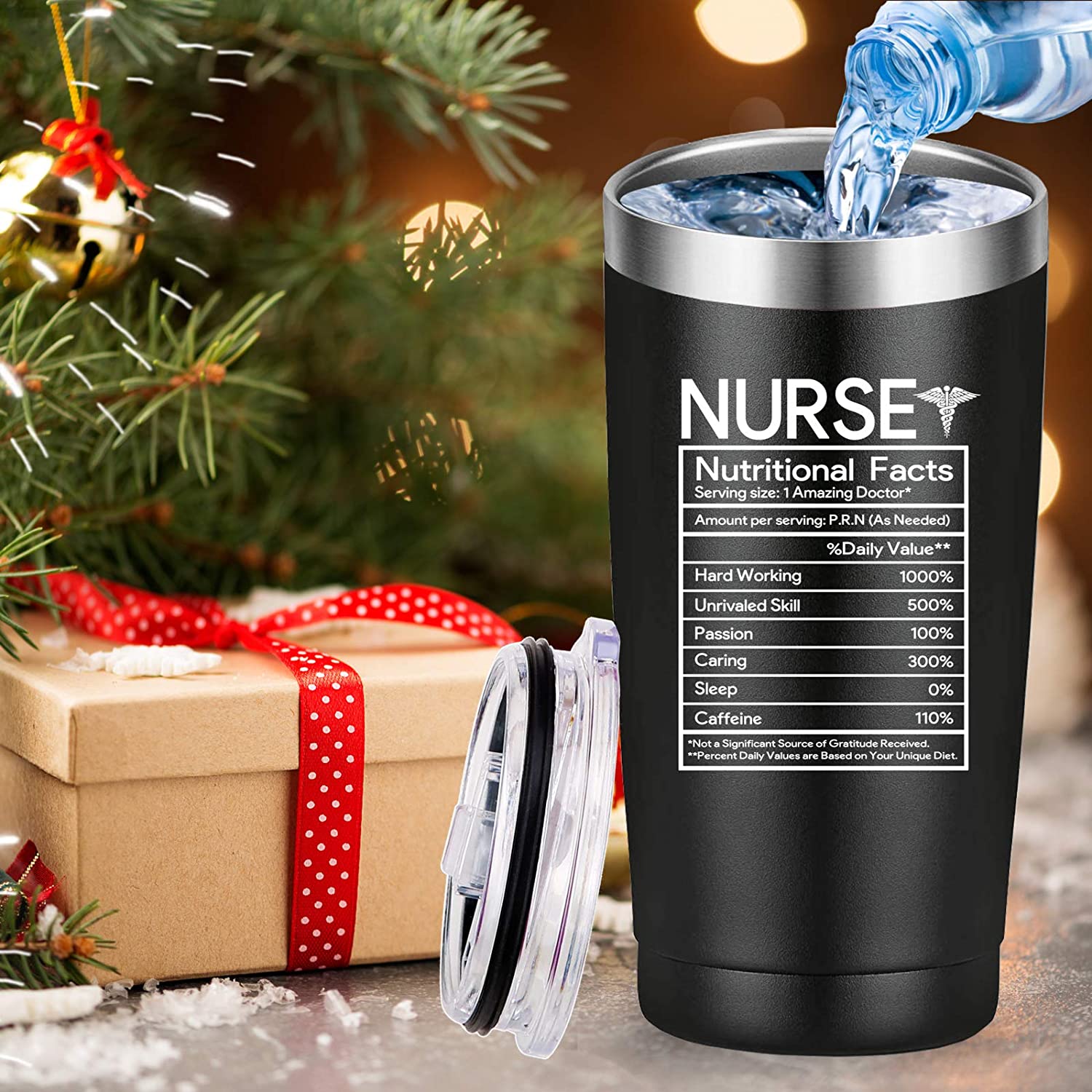Nurse Nutritional Facts Travel Mug Tumbler. Nurse Gifts. Funny Nurses Nurse Nutritional Facts Travel Mug Tumbler. Nurse Gifts. Funny Nurses